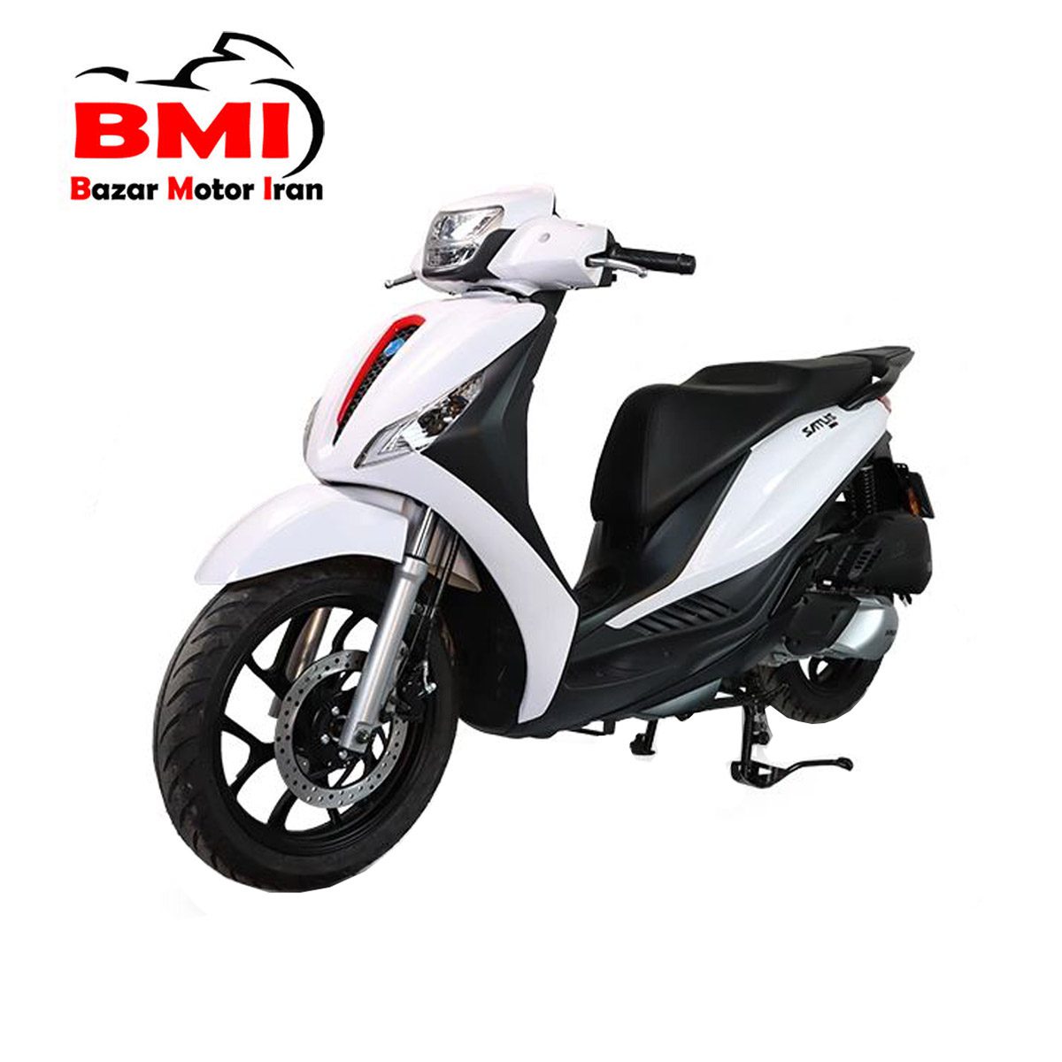 خرید موتورسیکلت کبیر مدل ساتلیس 170 اسکوتری سفید